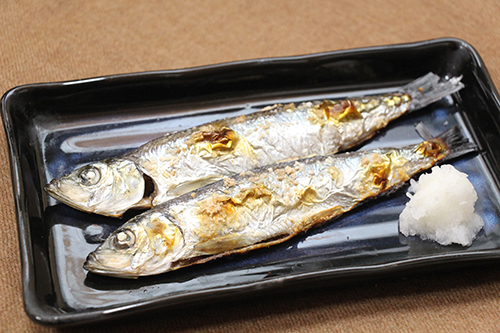 ニシンの塩焼き