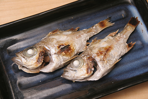 シロメ塩焼き
