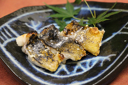 ウツボの塩焼き